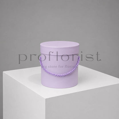 Pudełko Flower Box Okrągły 12,7×12,7 cm – RÓŻNE KOLORY