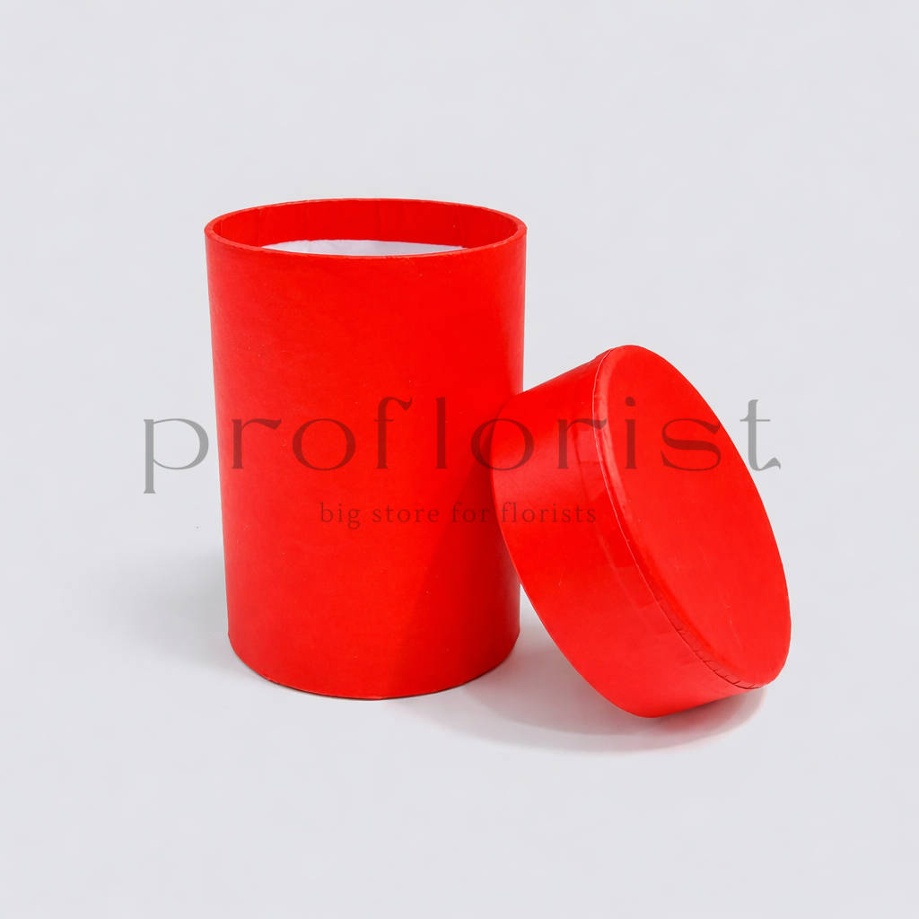 Mini Flower Box Okrągły z Wieczkiem 10,2×7,6 cm – Pudełko Florystyczne