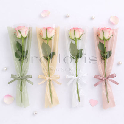 Opakowanie na jeden kwiat 45×12 cm – folia, 50 szt.