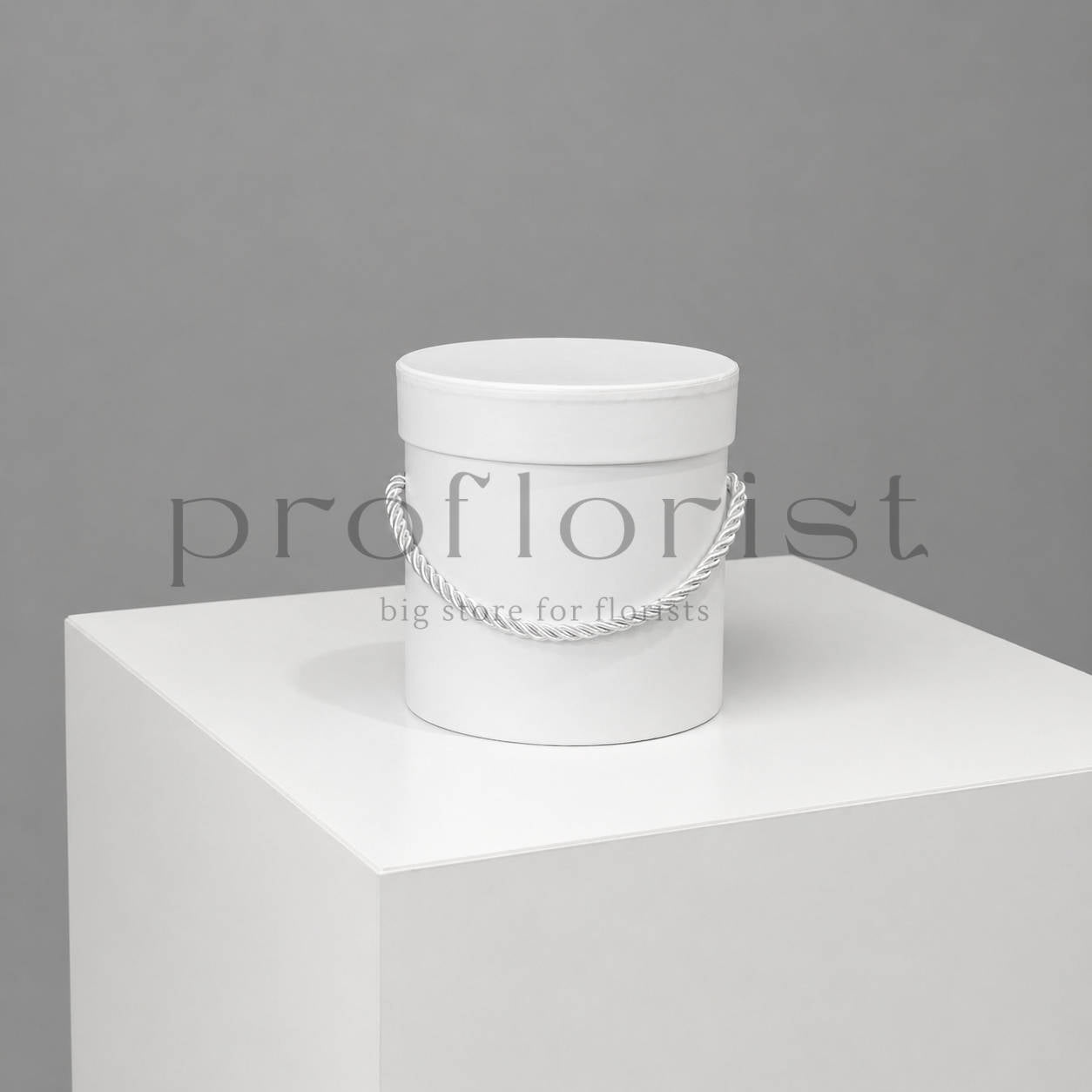 Pudełko Flower Box Okrągły 12,7×12,7 cm – RÓŻNE KOLORY