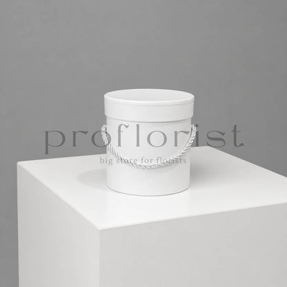 Pudełko Flower Box Okrągły 12,7×12,7 cm – RÓŻNE KOLORY