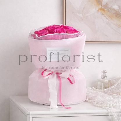 Delikatne opakowanie z flizeliny w arkuszach 58x58 cm, 20 szt/opak
