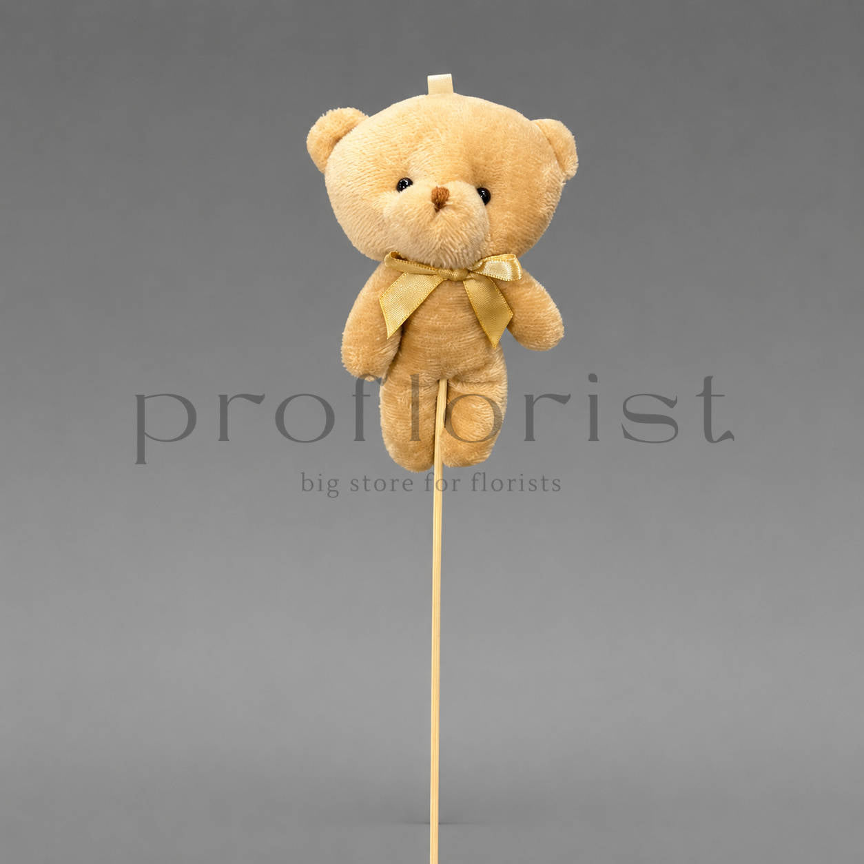 Miś na piku z gładkiego pluszu 34 cm