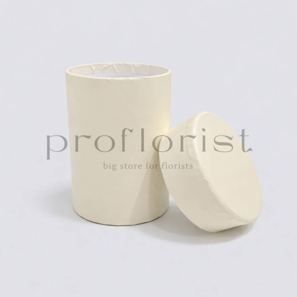 Mini Flower Box Okrągły z Wieczkiem 10,2×7,6 cm – Pudełko Florystyczne