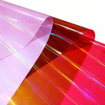 Folia florystyczna opalizująca holograficzna 58×58 cm – arkusze 15 szt.