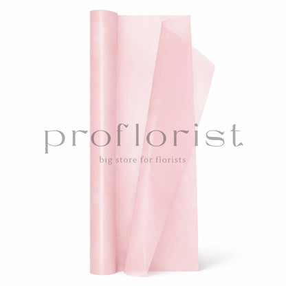 Ekologiczna folia florystyczna matowa PINK – rolka 79 cm × 40 m